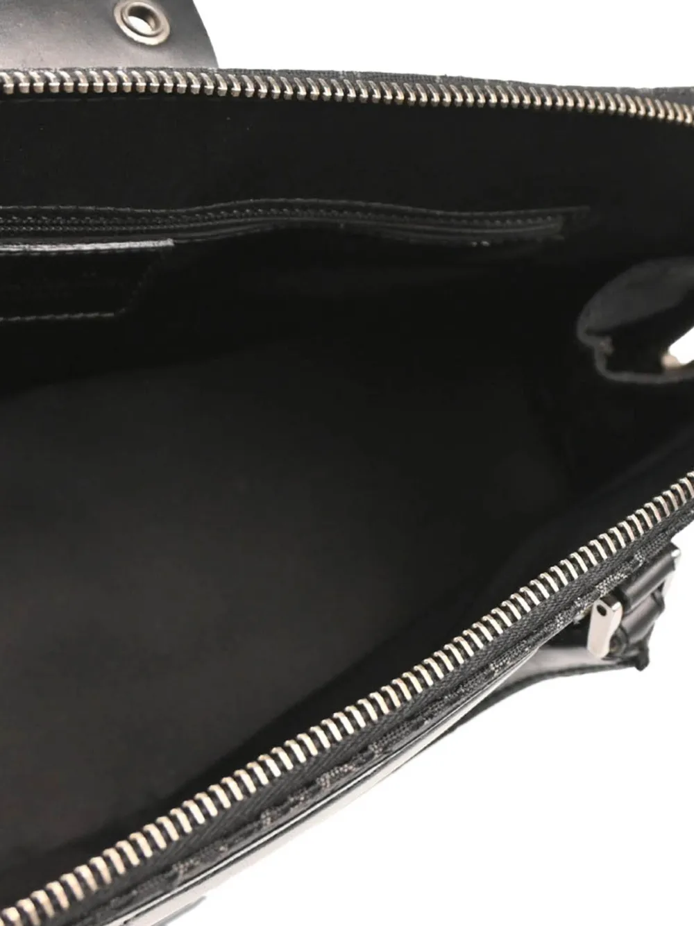 Pre-owned Dior 2002 Trotter Street Chic Handbag In Black