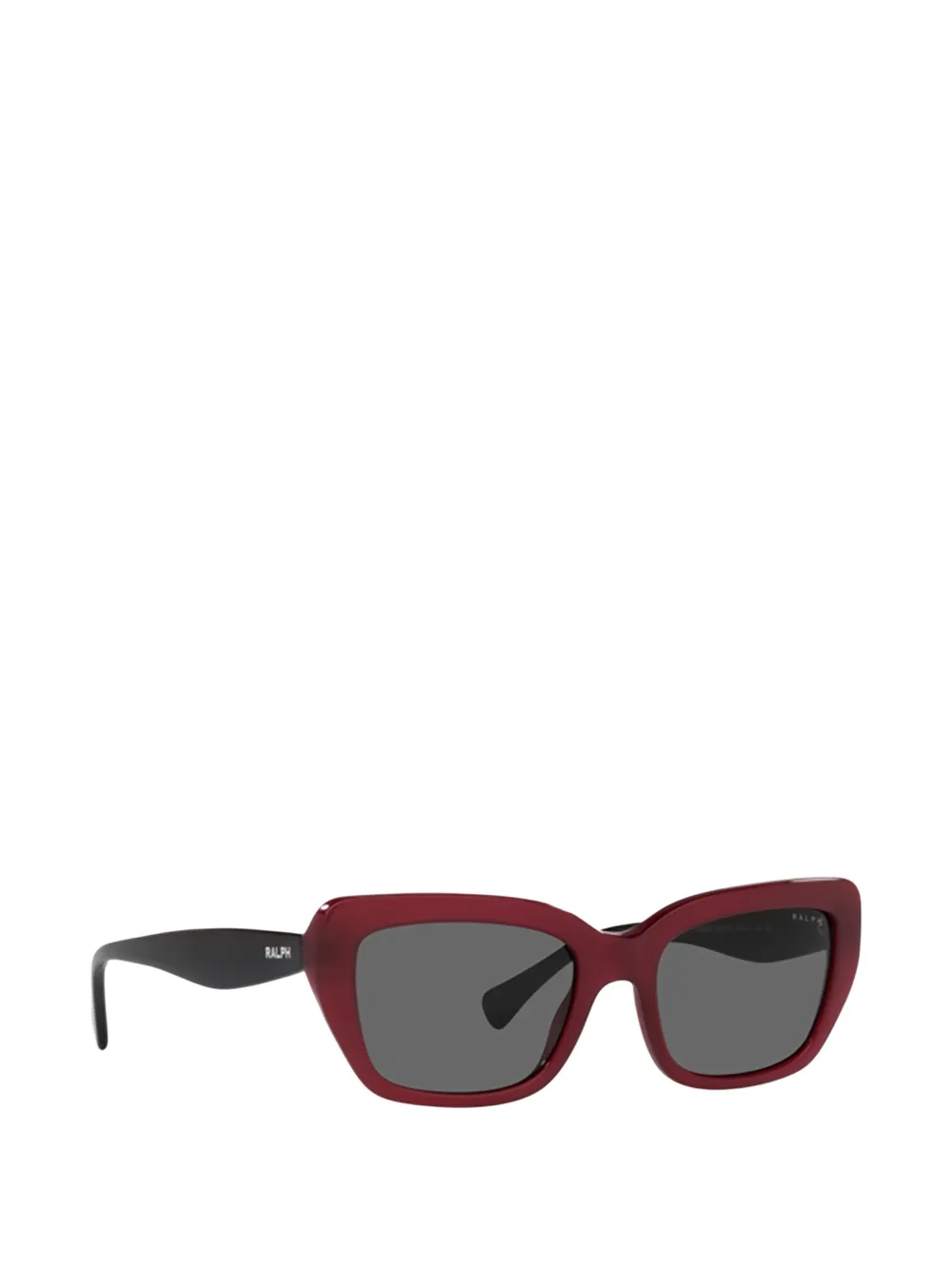 Polo Ralph Lauren Rectangle-frame Sunglasses - Red 