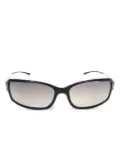 CHANEL Pre-Owned 1990-2000s rectangle-frame sunglasses - Silver