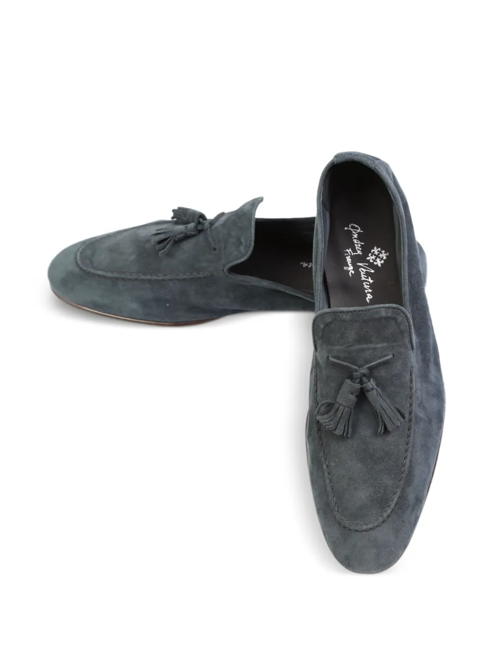 Andrea Ventura tassel suede loafers | Image 2