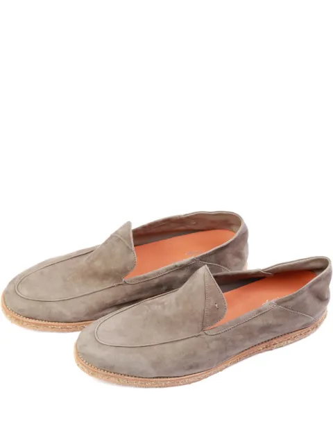 Andrea Ventura suede slip-on espadrilles