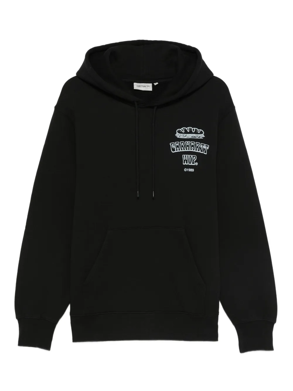 Carhartt WIP Sandwich hoodie met logoprint Zwart