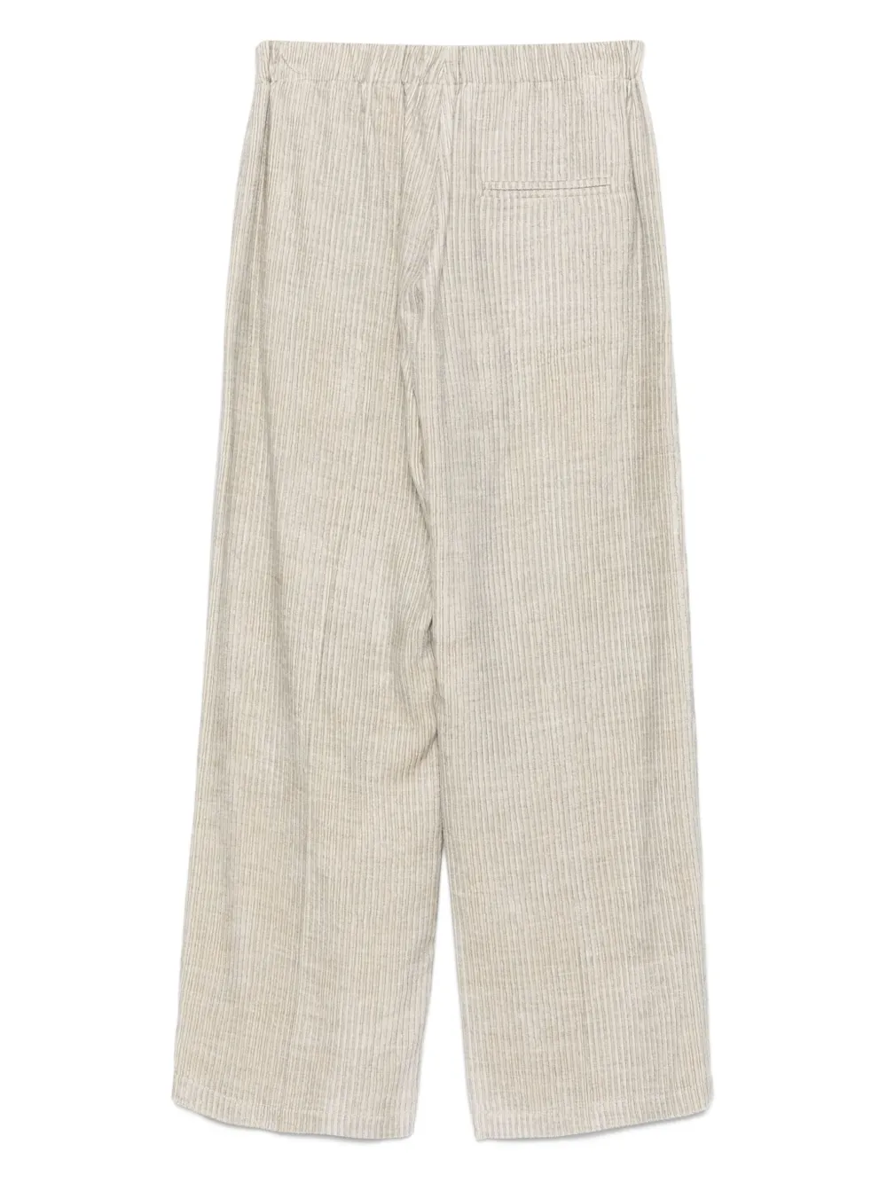 Alysi Fluwelen broek - Beige