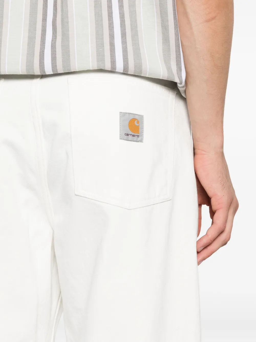 Carhartt WIP Brandon jeans Wit