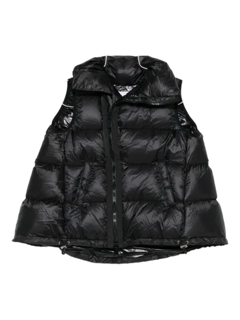 sacai high-neck padded gilet