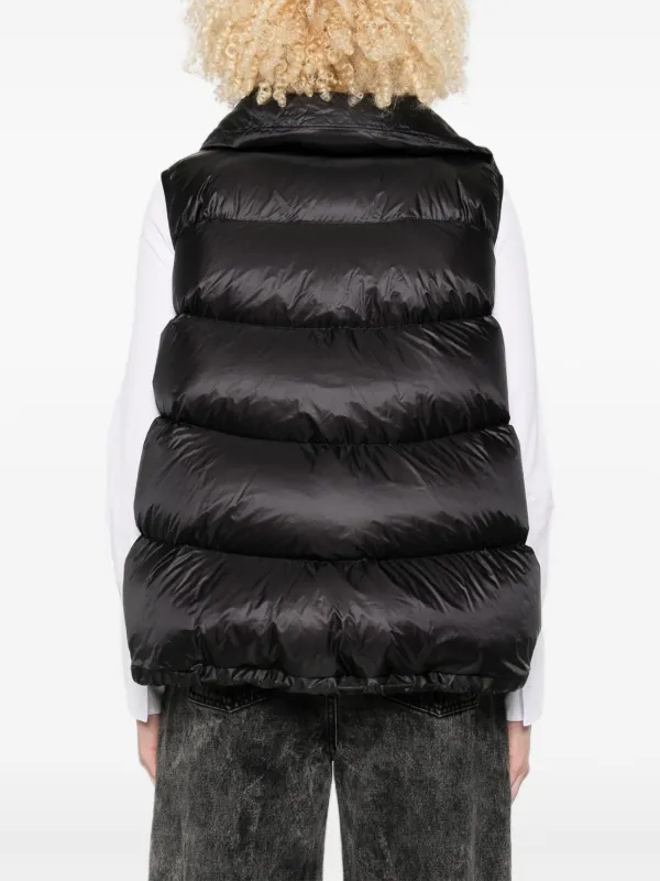 Sacai ハイネック パデッドベスト | ブラック | FARFETCH JP