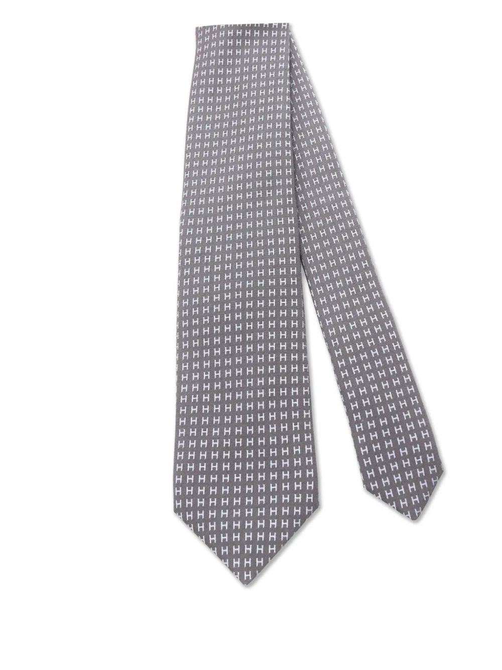 20s H-pattern silk tie