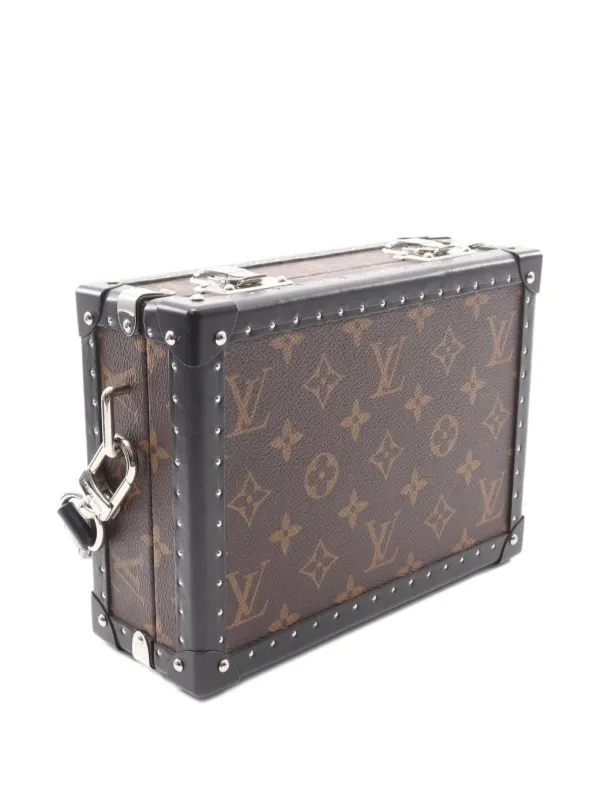 Louis Vuitton Pre-Owned 2022 Monogram Box Shoulder Bag | Brown