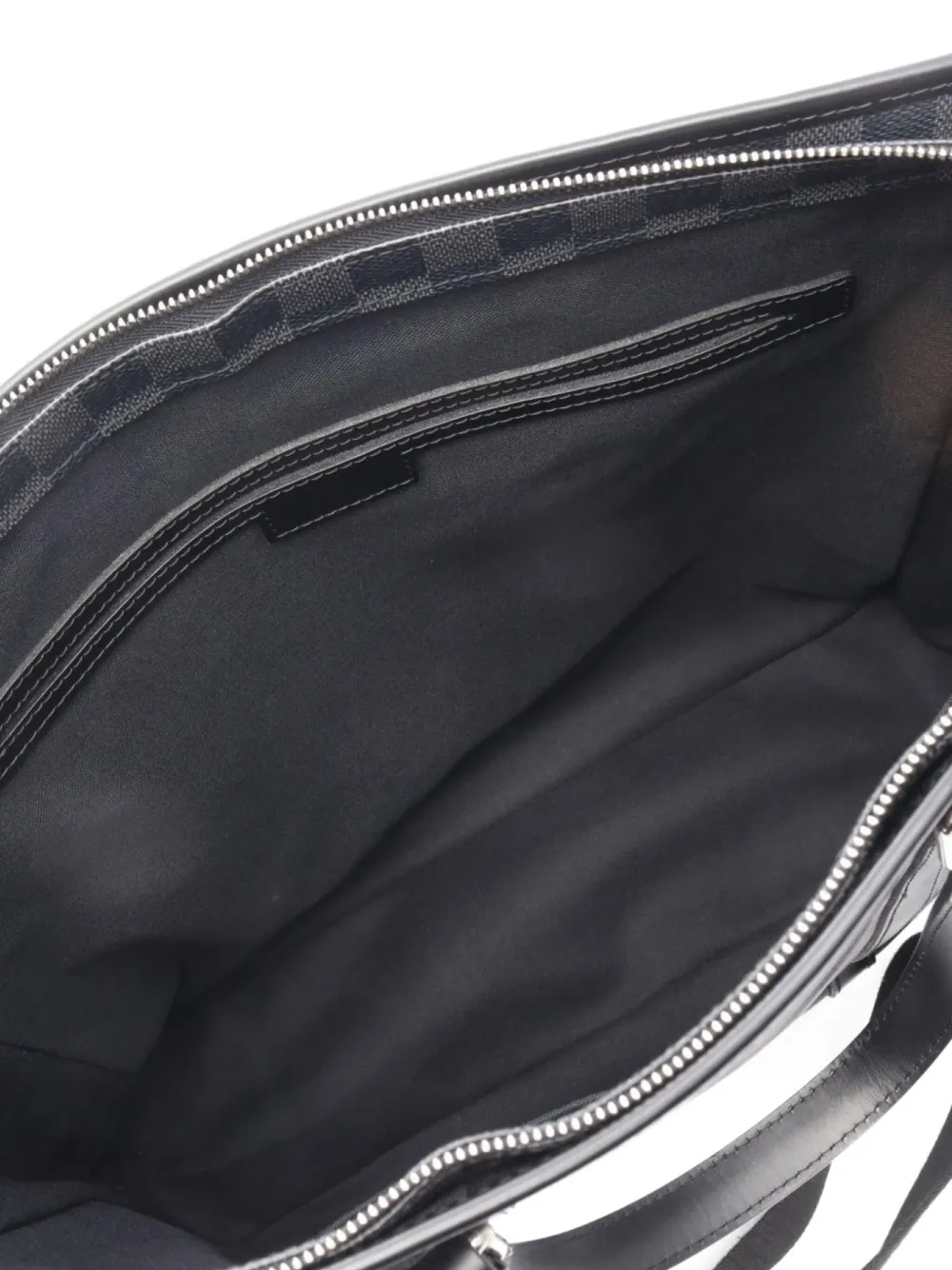 Pre-owned Louis Vuitton 2012 Tadao Tote Bag In Black