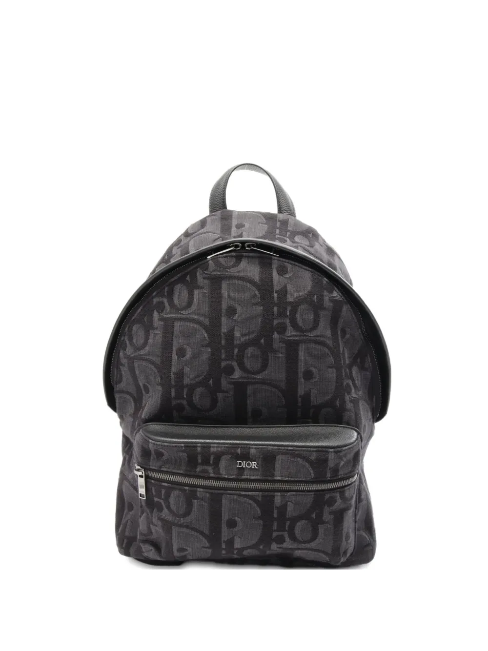 10s Oblique-jacquard backpack
