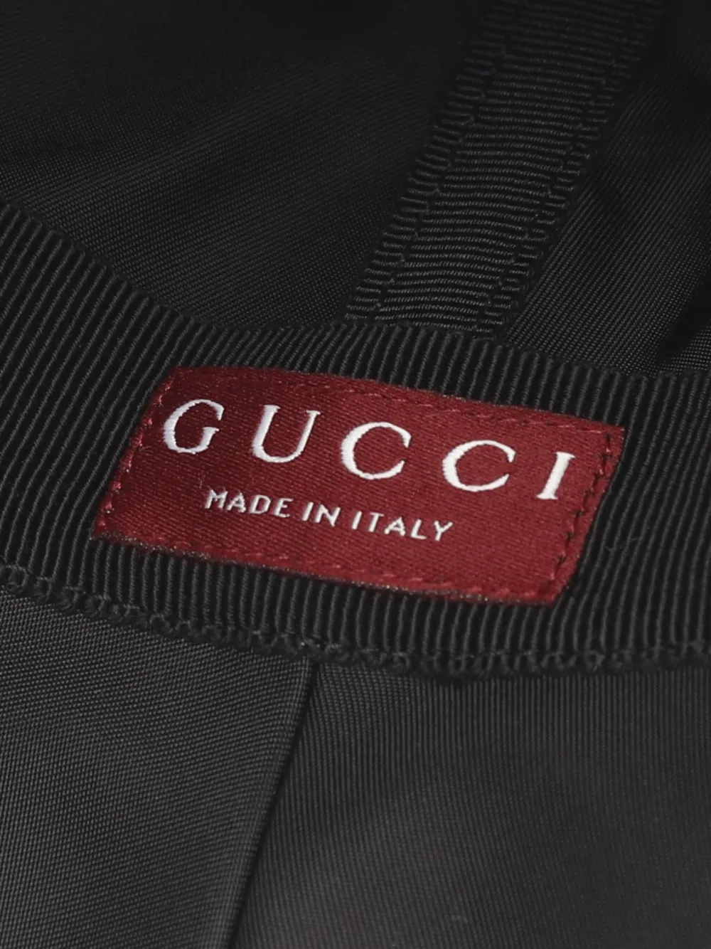Pre-owned Gucci 2020 Logo-embossed Bucket Hat In Black