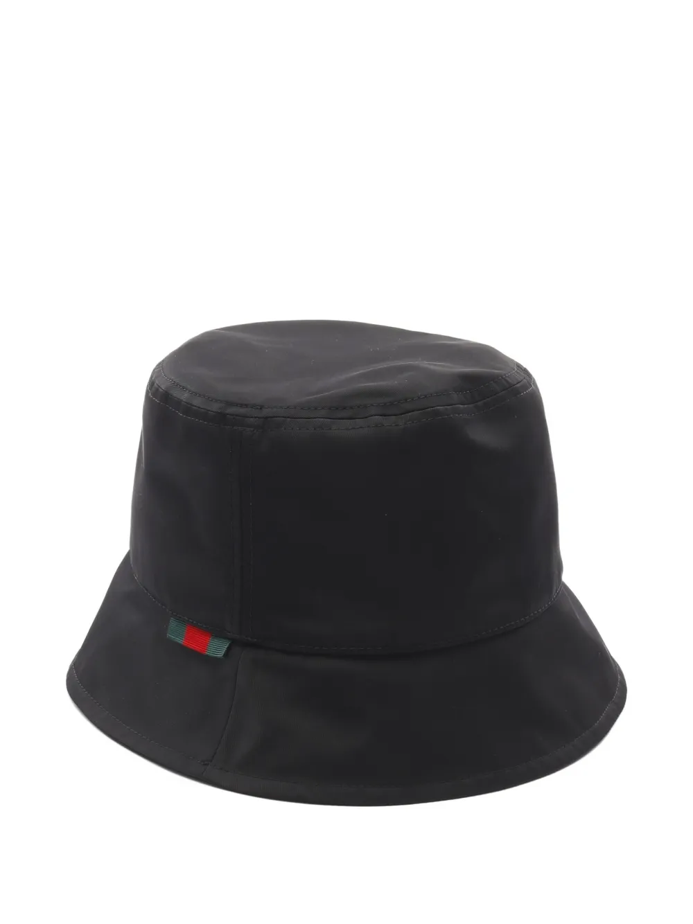 Pre-owned Gucci 2020 Logo-embossed Bucket Hat In Black