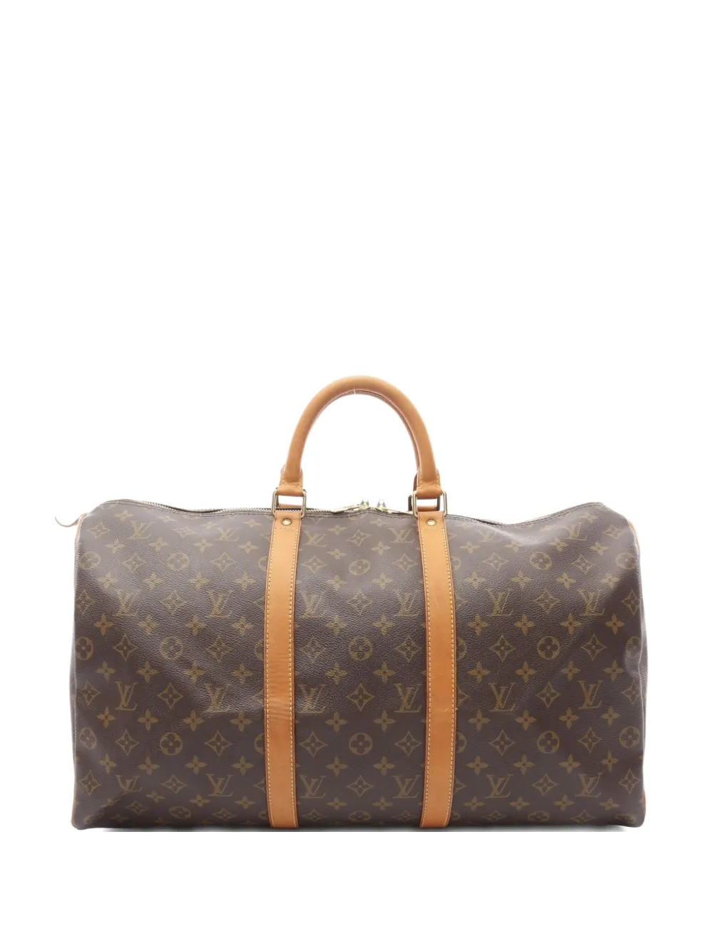 Louis Vuitton Pre-Owned 1994 Keepall 50 leather bag | Brown | Image 1