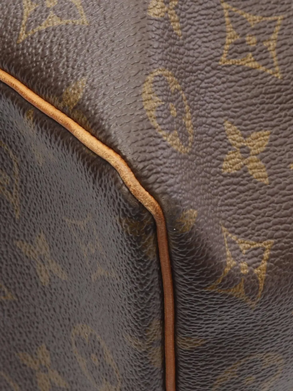 Pre-owned Louis Vuitton 1994 Keepall 50 Leather Bag In Brown