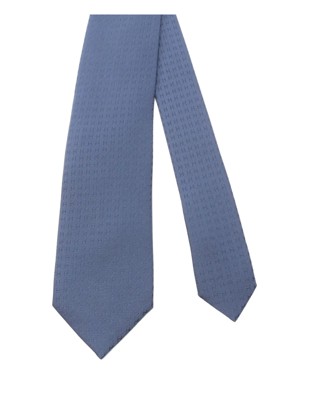 2020s H-pattern silk tie