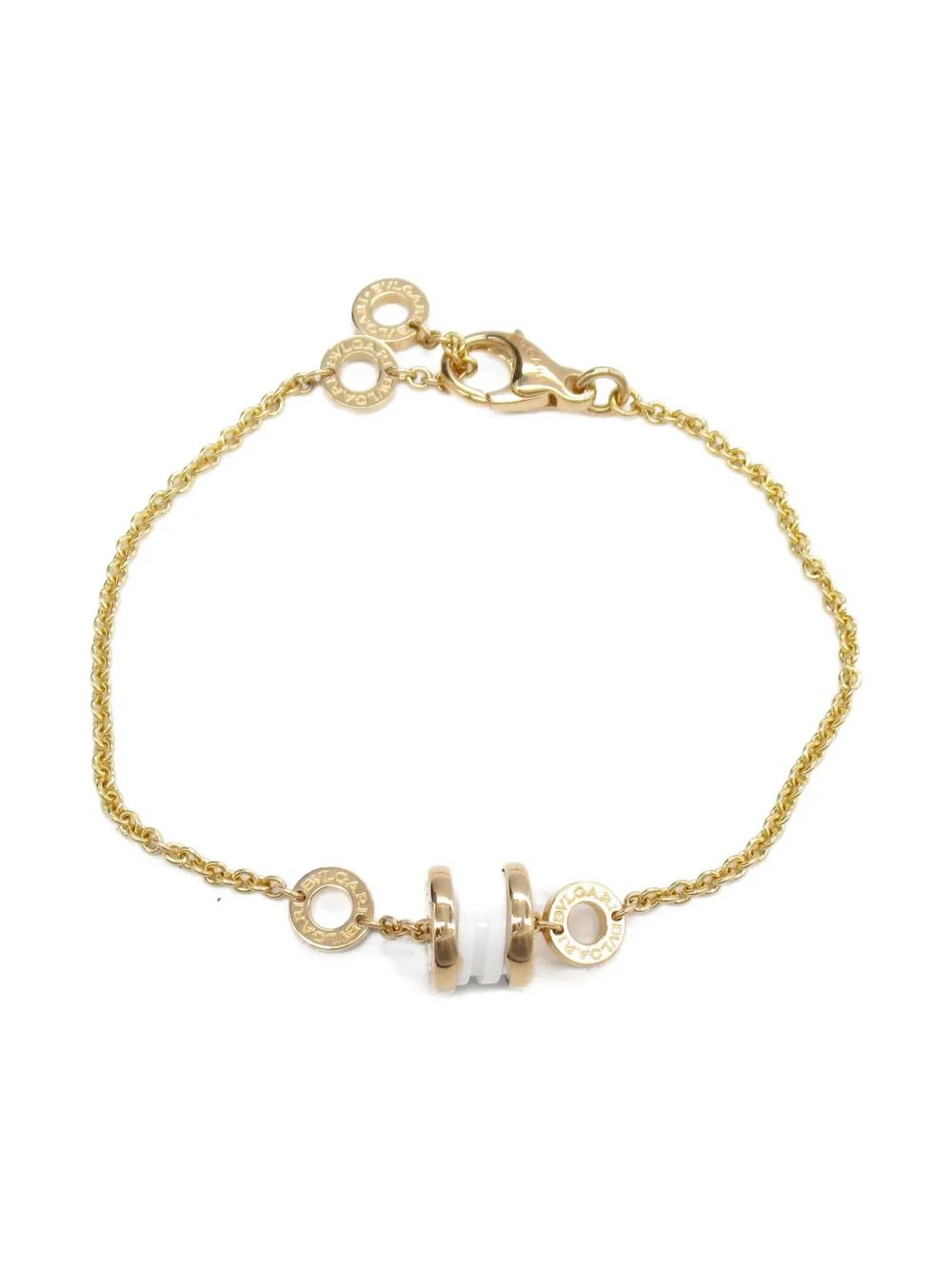 Bvlgari Pre-Owned 2010s ビー ゼロワン ブレスレット 18Kローズゴールド - ゴールドトーン Bvlgari Pre-Owned 2010s ビー ゼロワン ブレスレット 18Kローズゴールド - ゴールドトーン