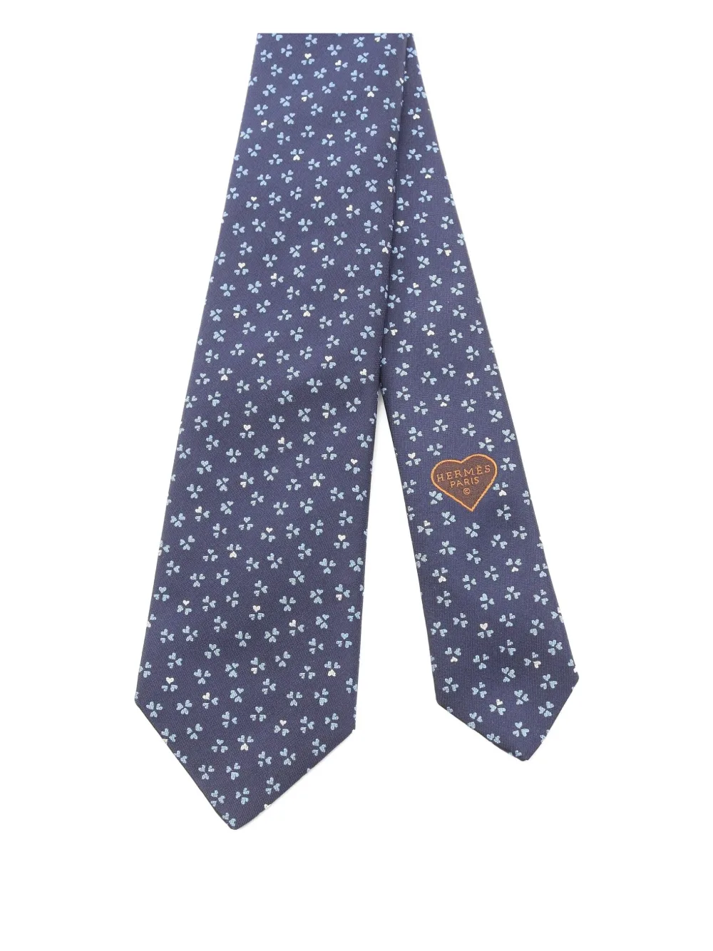 2020s floral silk tie