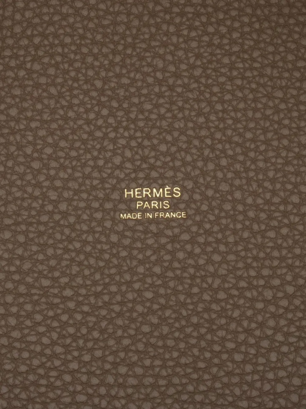 Pre-owned Hermes 2025 Picotin Lock Mm Handbag In Gray