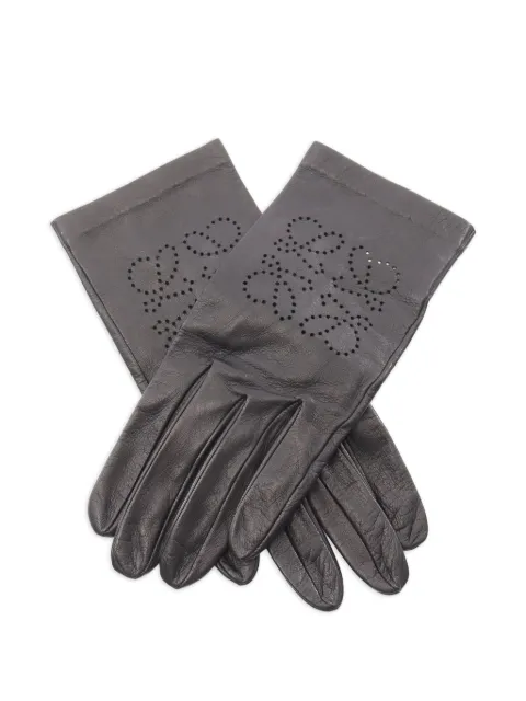 Loewe Pre-Owned 2010s Anagram leather gloves
