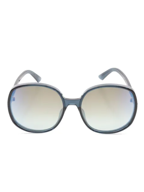 Christian Dior Pre-Owned lentes de sol con armazón redonda 2020