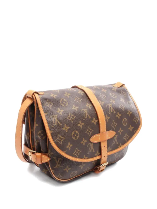Louis Vuitton Pre-Owned 1994 ソミュール 30 モノグラム ショルダーバッグ
