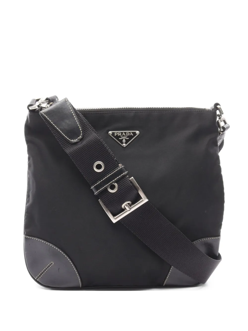 2000 logo-triangle shoulder bag