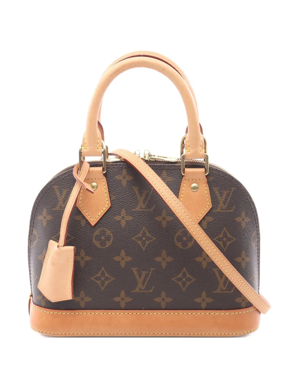 Louis Vuitton Pre-Owned 2021 Alma BB handbag - ブラウン Louis Vuitton Pre-Owned 2021 Alma BB handbag - ブラウン