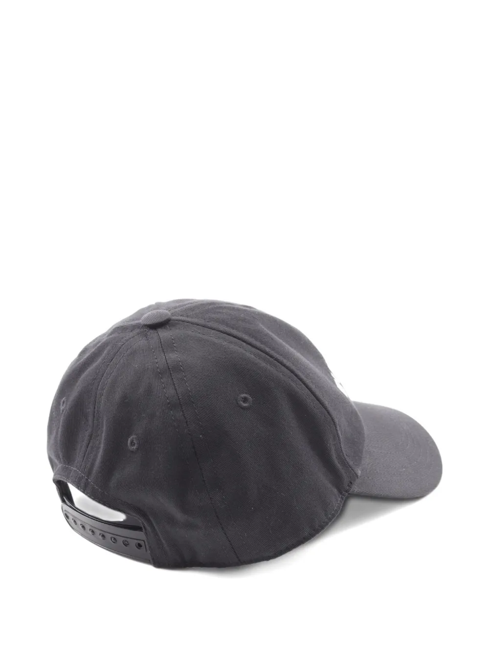 Pre-owned Burberry 2010s Cotton Baseball Cap In Black