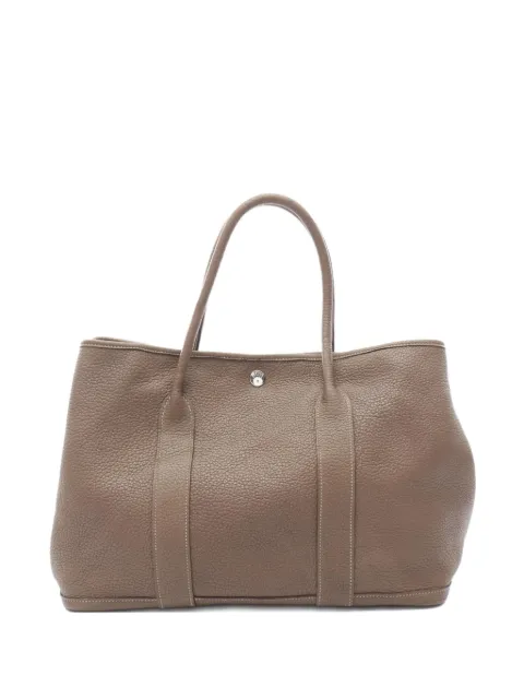 Hermès Pre-Owned 2018 Garden Party PM leather tote bag