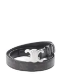 Celine Pre-Owned 2020 Triomphe belt - Black