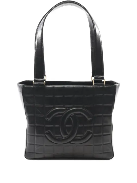 CHANEL Pre-Owned 2002-2003 quilted lambskin tote bag