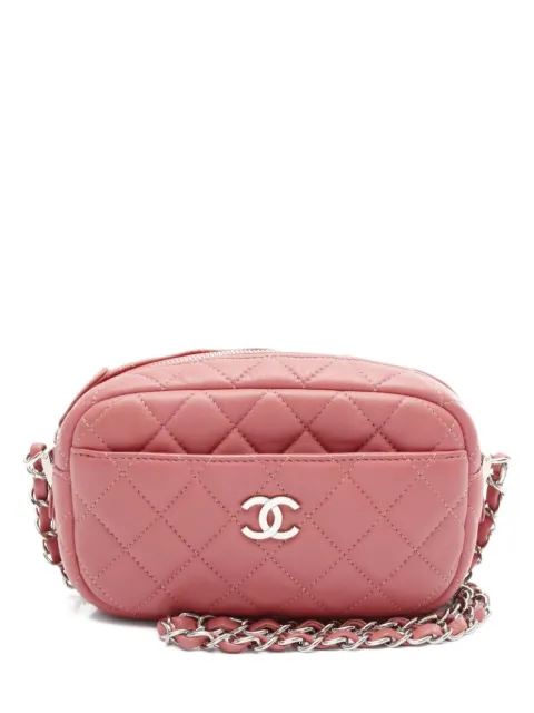 CHANEL Pre-Owned 2019 matelasse quilted chain cross body bag