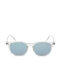 Christian Dior Pre-Owned 20s butterfly-frame sunglasses - White