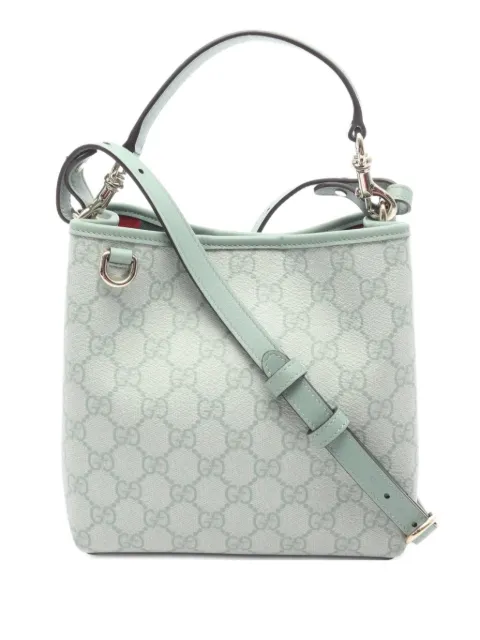 Gucci Pre-Owned 2010s small GG Emblem bucket bag