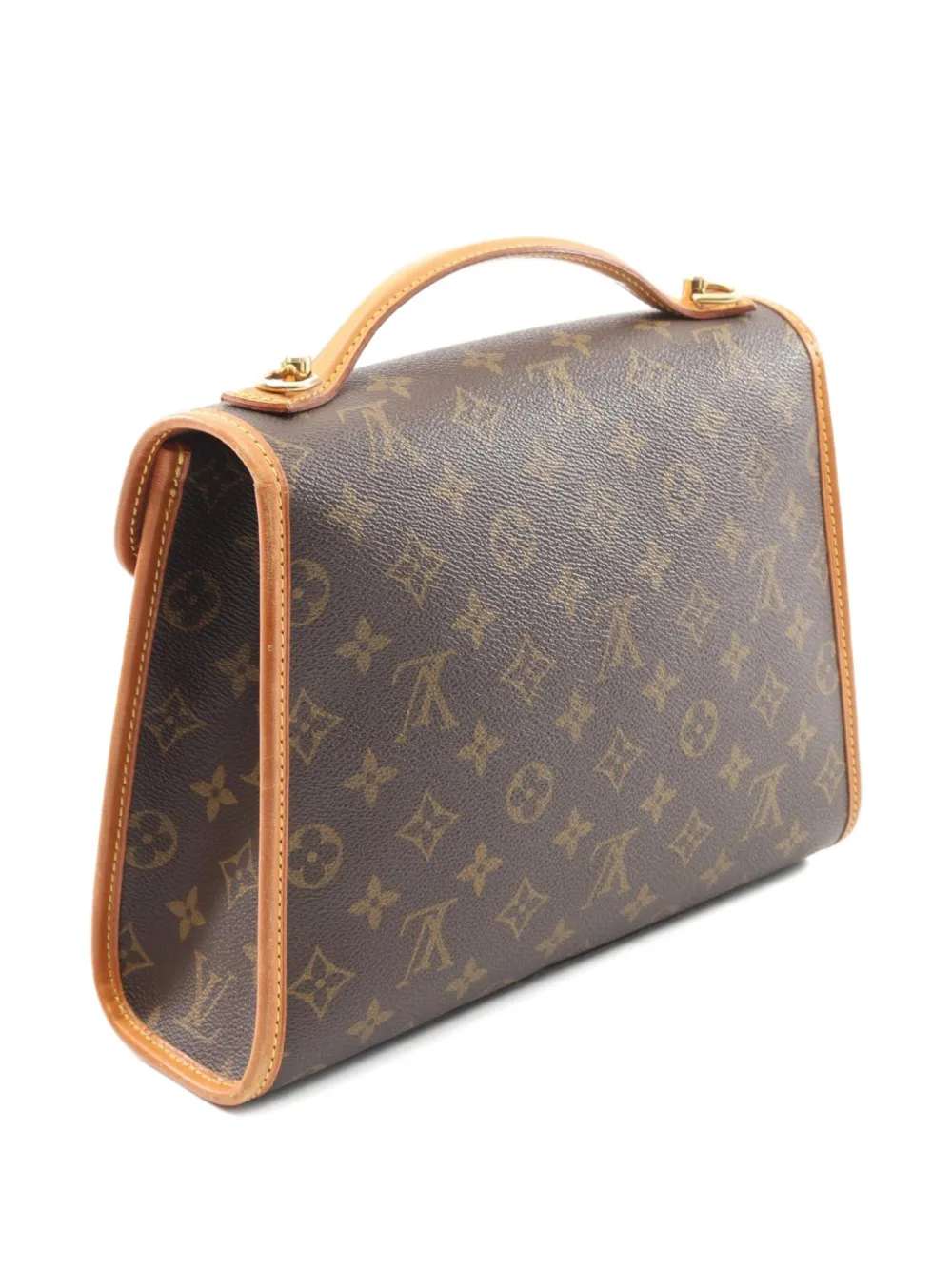 Pre-owned Louis Vuitton 1996 Bel Air Handbag In Brown