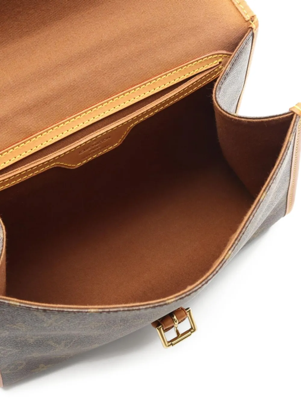 Pre-owned Louis Vuitton 1996 Bel Air Handbag In Brown