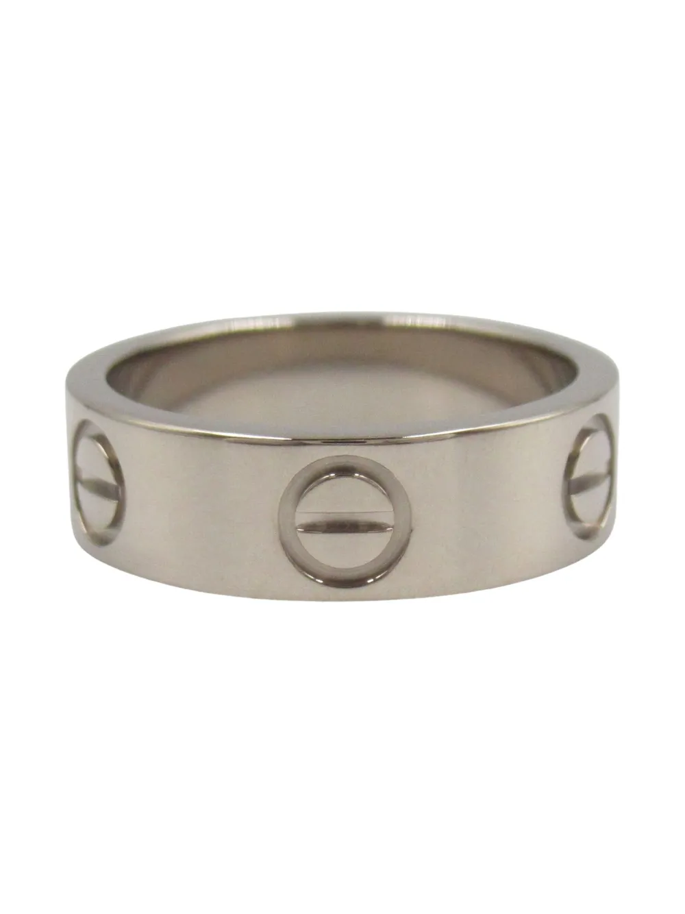 Cartier 2010s Love ダイヤモンド リング 18Kホワイトゴールド - シルバートーン Cartier 2010s Love ダイヤモンド リング 18Kホワイトゴールド - シルバートーン