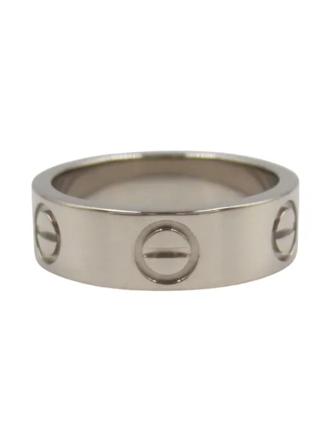 Cartier 2010 18kt white gold Love ring