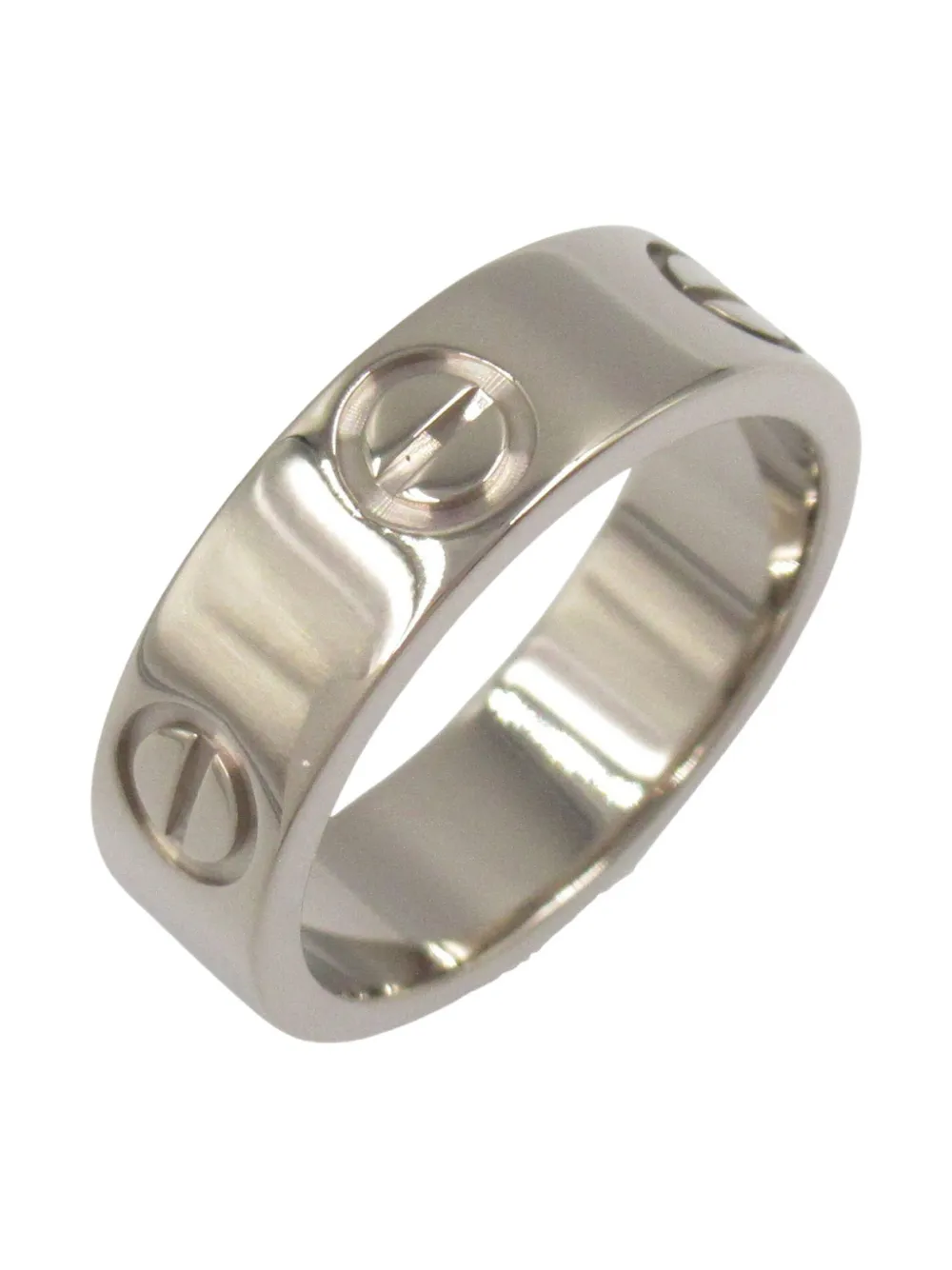 Cartier 2010 18kt white gold Love ring | Pre-Owned | Image 2