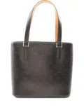 Louis Vuitton Pre-Owned 2002 Stockton Mat monogram-embossed leather handbag - Black