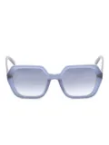 Christian Dior Pre-Owned 2020s square-frame sunglasses - Blue