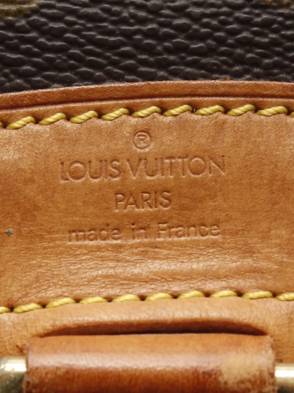 Pre-owned Louis Vuitton 1997 Mini Monster Backpack In Brown