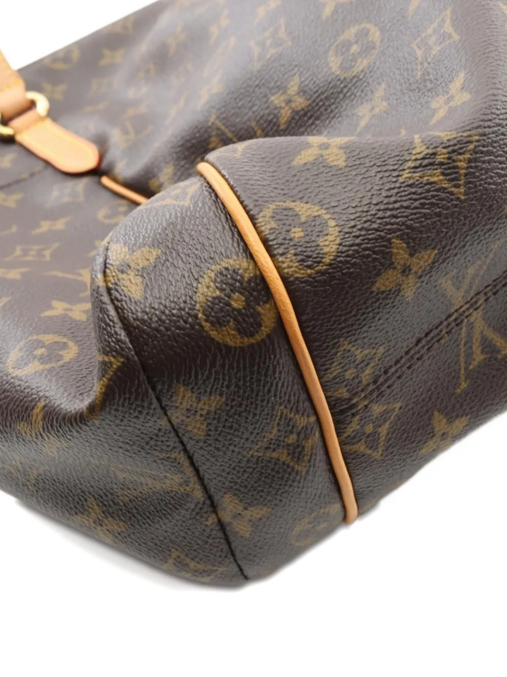 Pre-owned Louis Vuitton 2009 Totally Mm Monogram Tote Bag In Brown