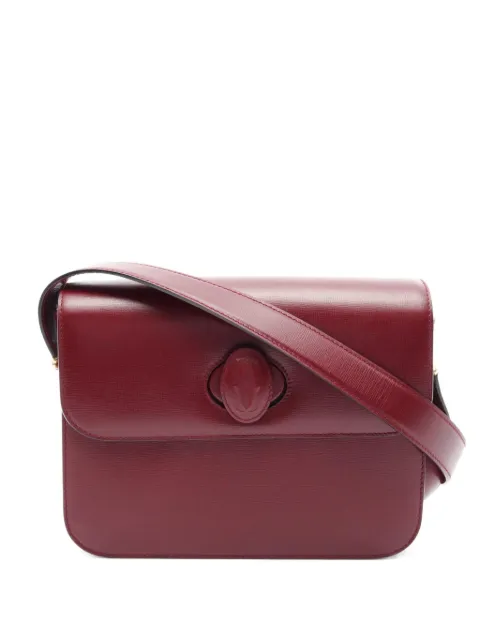 Cartier 2010s Must Line leather shoulder bag