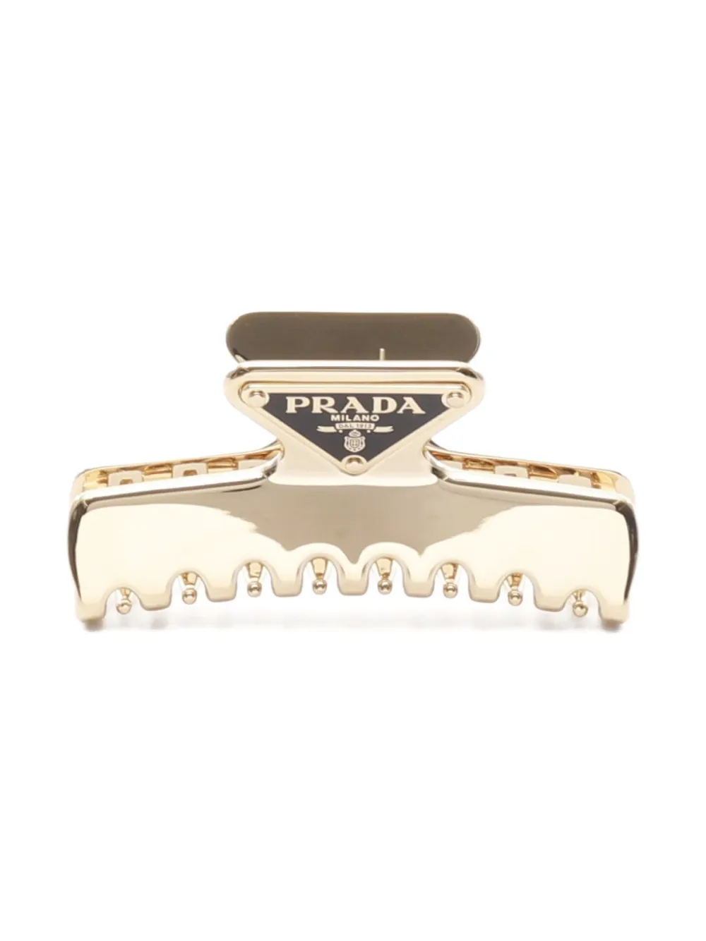 2020s spring logo-detail hair clip