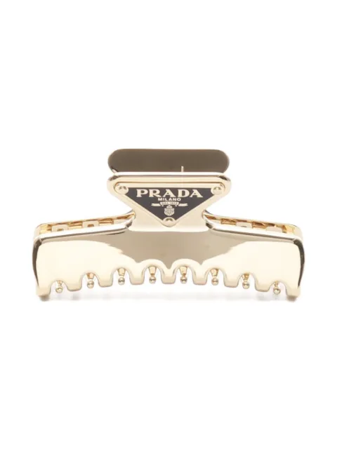 Prada Pre-Owned barrette à logo (années 2020)