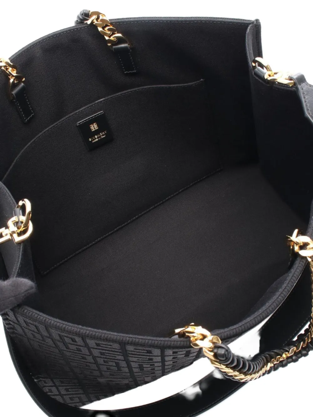 Pre-owned Givenchy 2010 Medium G Tote Bag In Black