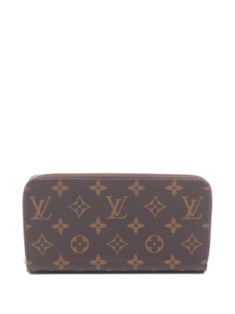 Louis Vuitton Pre-Owned 2021 モノグラム ジッピー 財布 - ブラウン Louis Vuitton Pre-Owned 2021 モノグラム ジッピー 財布 - ブラウン