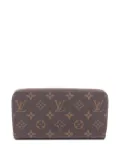 Louis Vuitton Pre-Owned 2021 zippy Monogram wallet - Brown