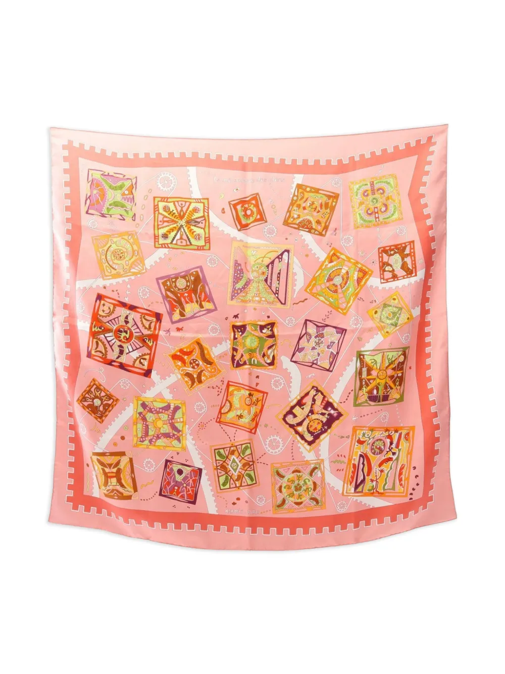 2000s Twilly silk scarf